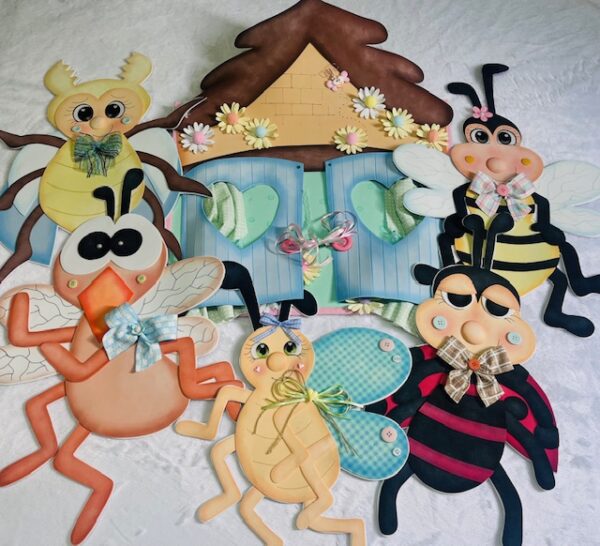 FANIQUITO E SIRICUTICO NO MOSQUITO - MOLDES SACOLA - Imagem 7