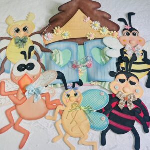 FANIQUITO E SIRICUTICO NO MOSQUITO - MOLDES SACOLA