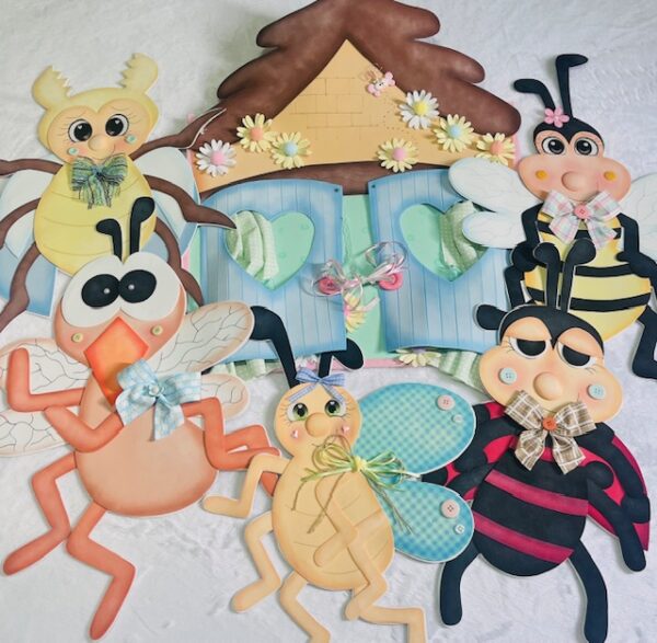 FANIQUITO E SIRICUTICO NO MOSQUITO - MOLDES SACOLA